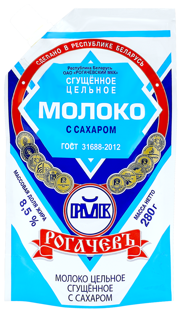 Молоко сгущенное РОГАЧЕВЪ